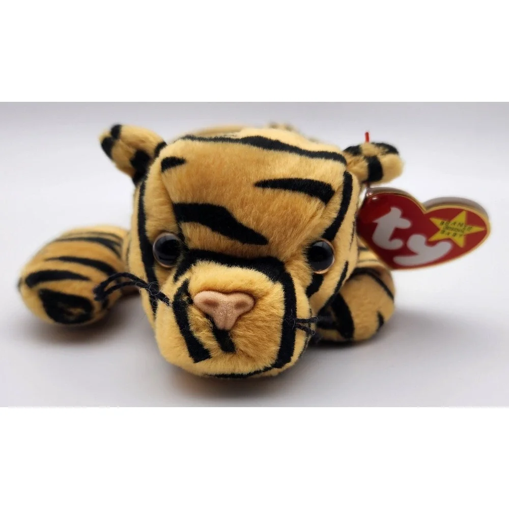 TY Beanie Baby - STRIPES the Tiger (8.5‎ inch)